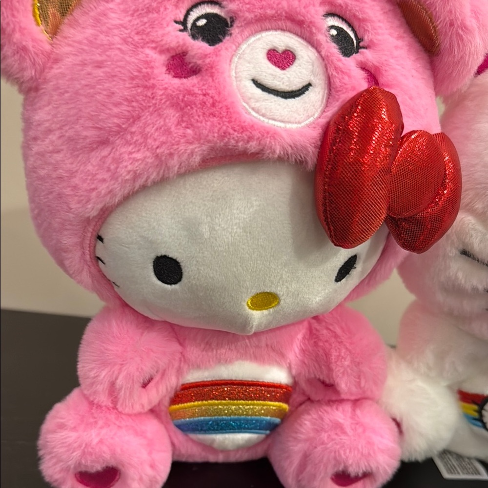 Care Bears Hello Kitty and cheer bear combo! Like new! - Picture 2 of 9